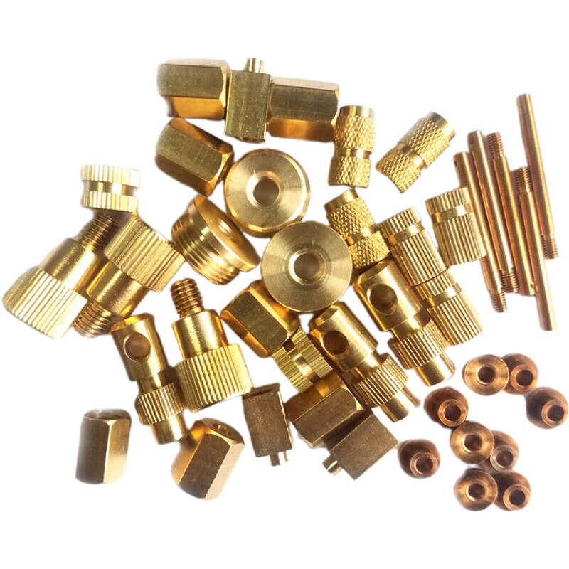 Factory Machining service machined turned lathe machine spare brass fabrication cnc machining milling mechanical parts