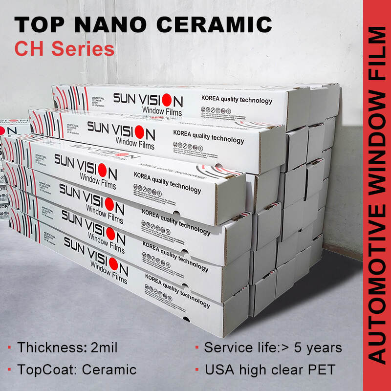 Charcoal pinakamalimang nano ceramic UVR99%, IRR99%