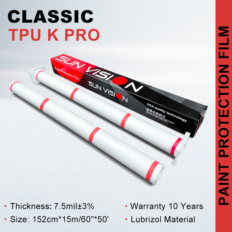Transparent na anti-yellowing paint protection film
