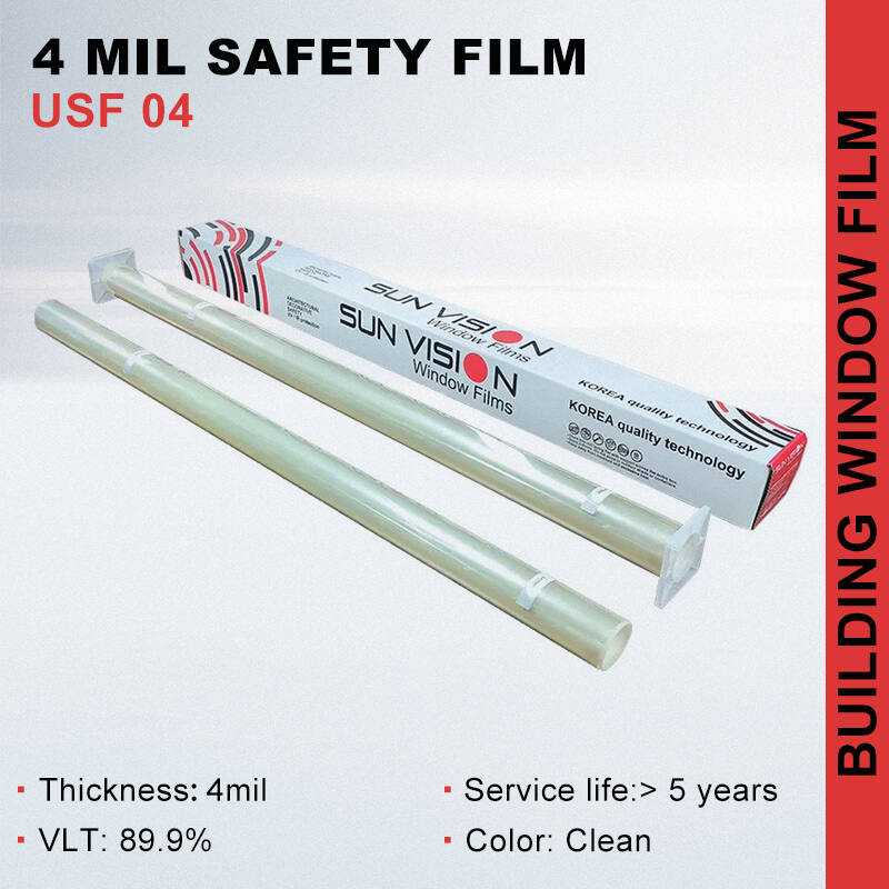 Anti-explosion transparent safety film