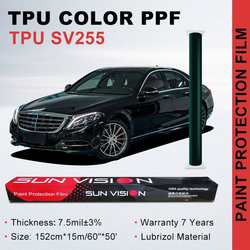 Super Glossy Metal Emerald Green PPF Film