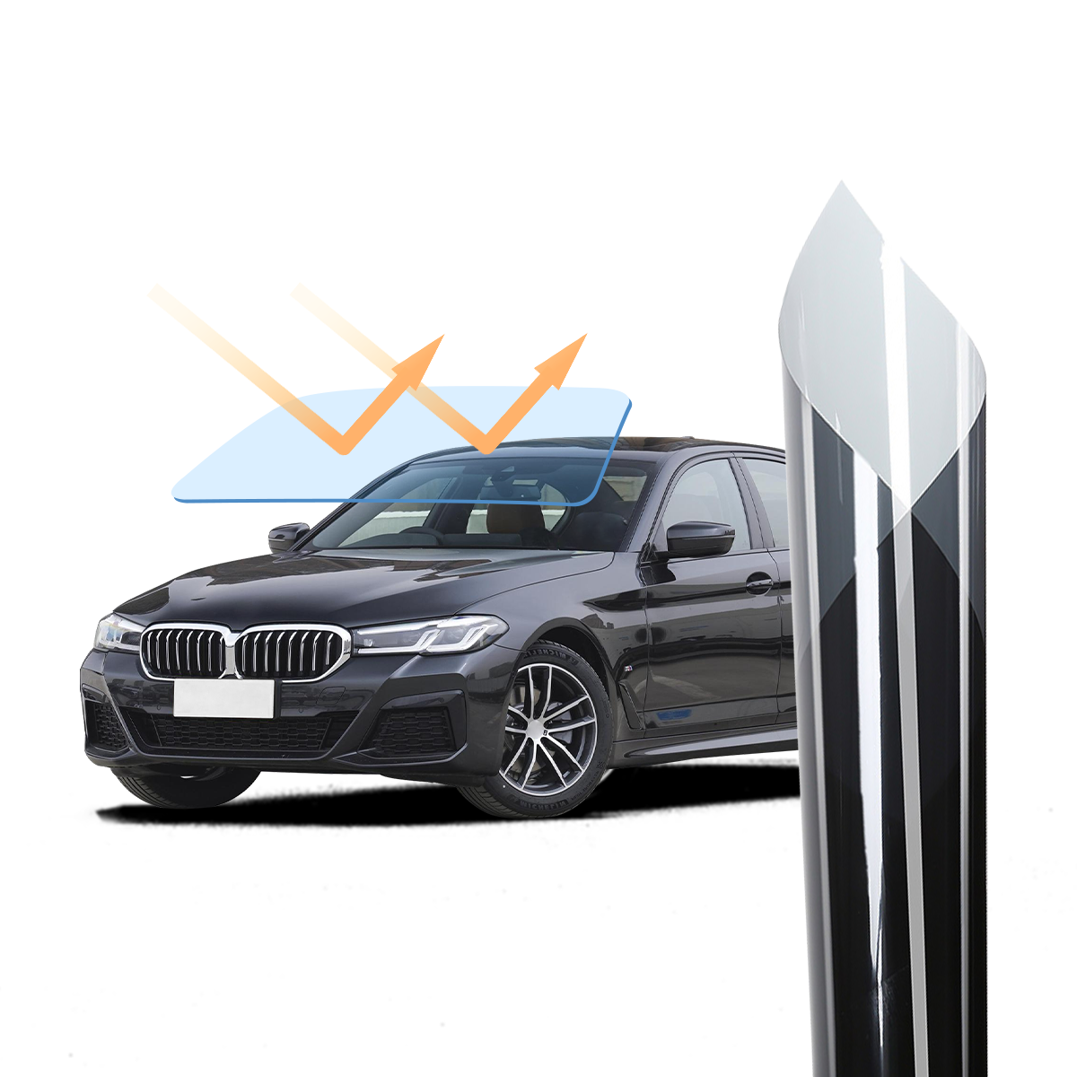 Does car PPF really self-heal after a key scratch?