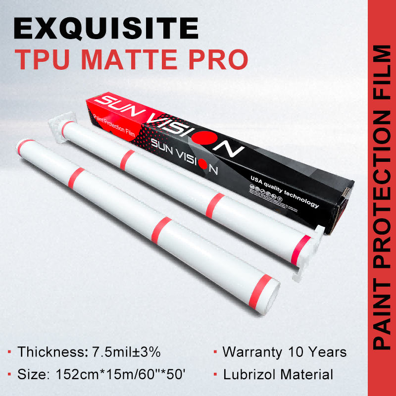 Matte na self-healing paint protection film