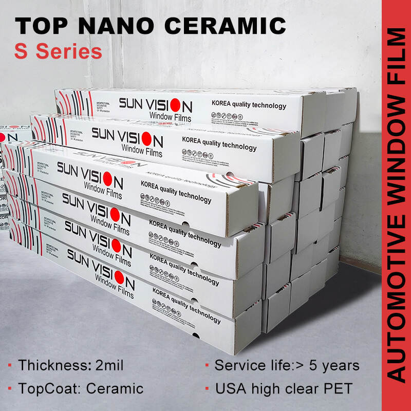 USA malinaw na nano ceramic sa itaas IRR99%