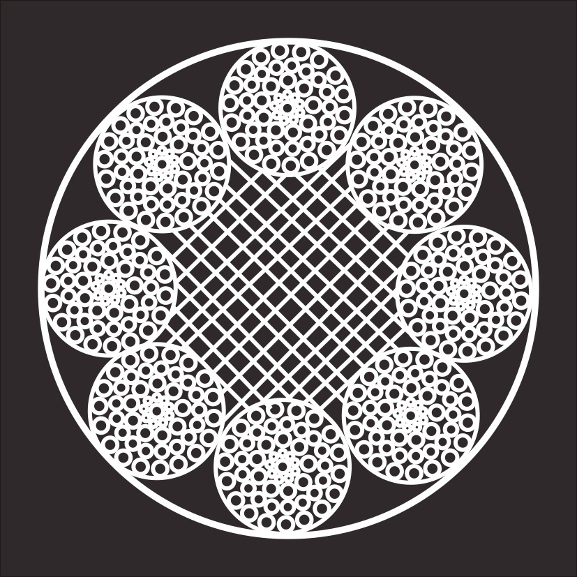 STEEL WIRE ROPE (UNGALVANIZED AND GALVANIZED)8X55SWS+FC 