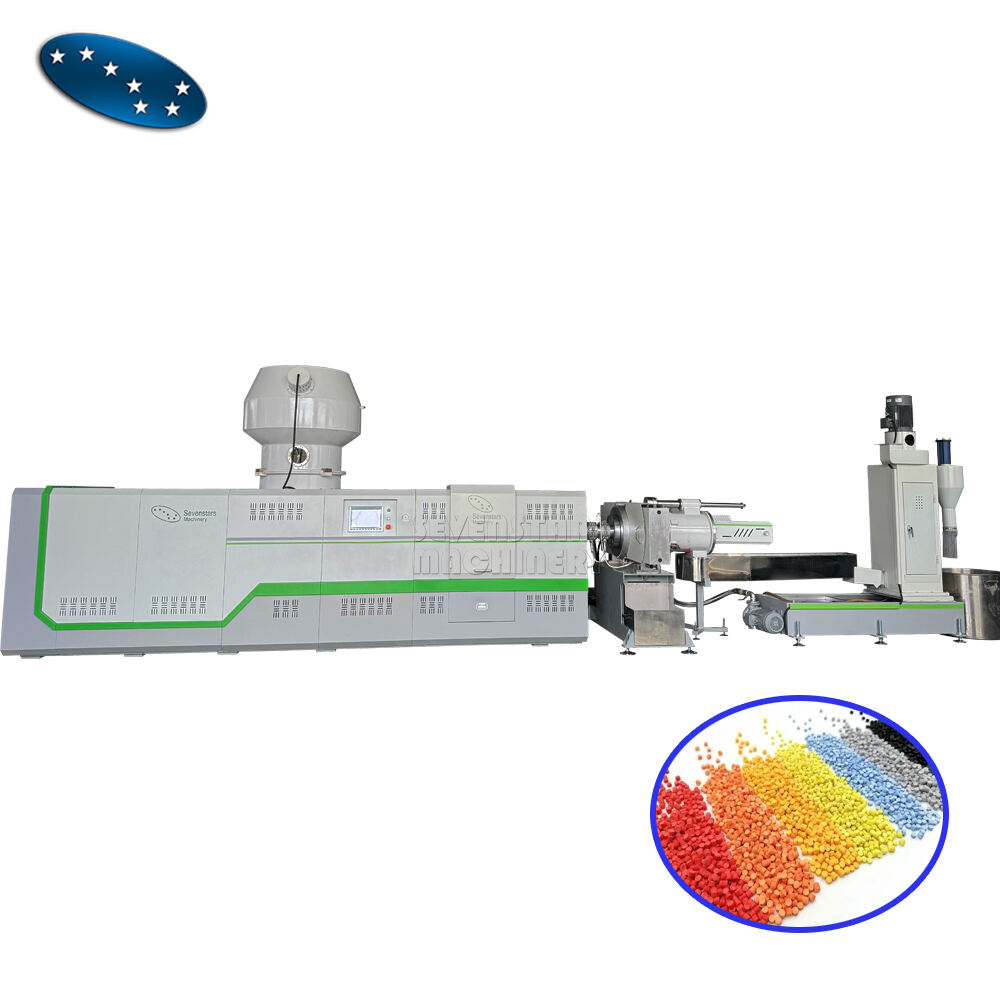Kunststoff PE PP-Filmbeutel Pressart Recycling-Pelletierungsanlage