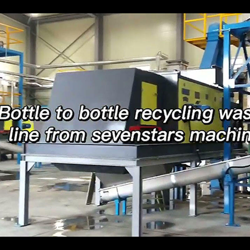 PET-Flaschen-Recycling-Linie
