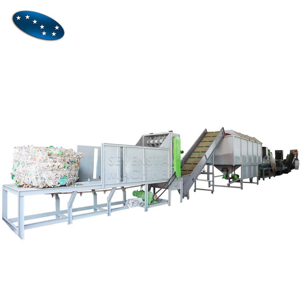 Plastik PET-Flaschen-Spülrecycling-Anlage