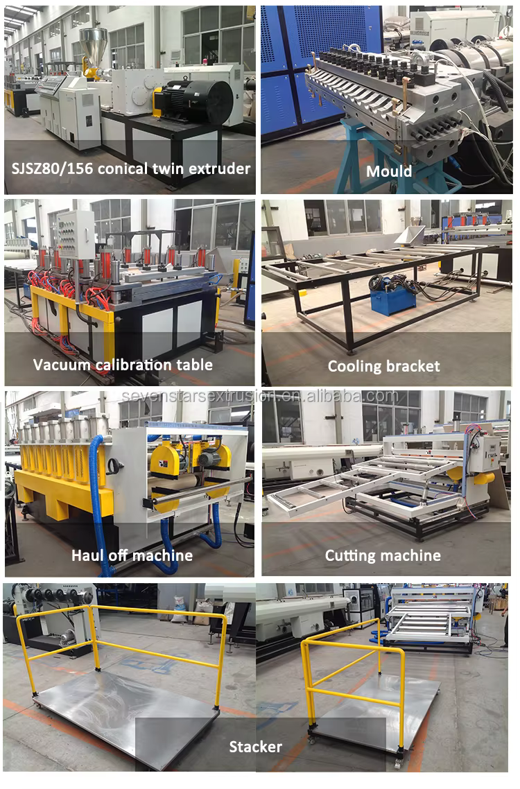 product wpc pvc skinned foam board making machine pvc foam sheet production line pvc foam panel extrusion line-3