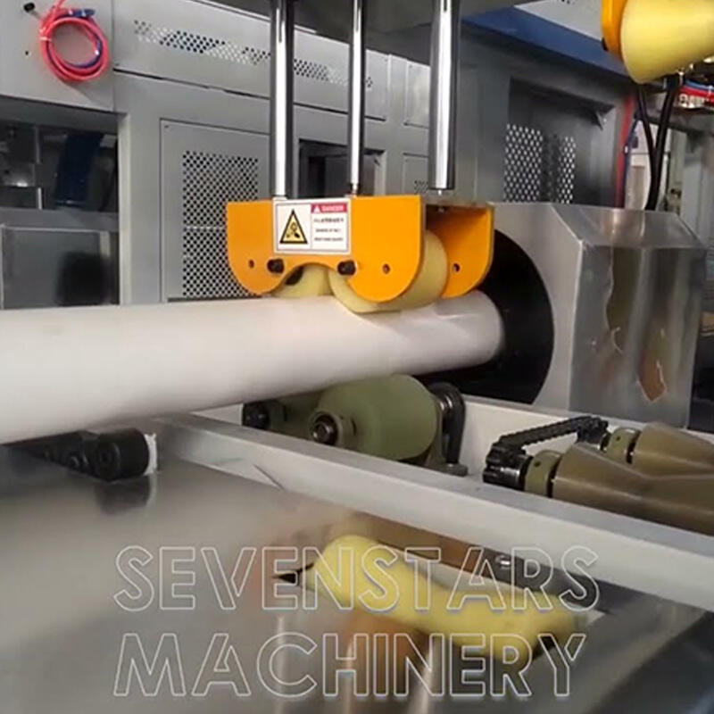 PVC pipe belling machine testing