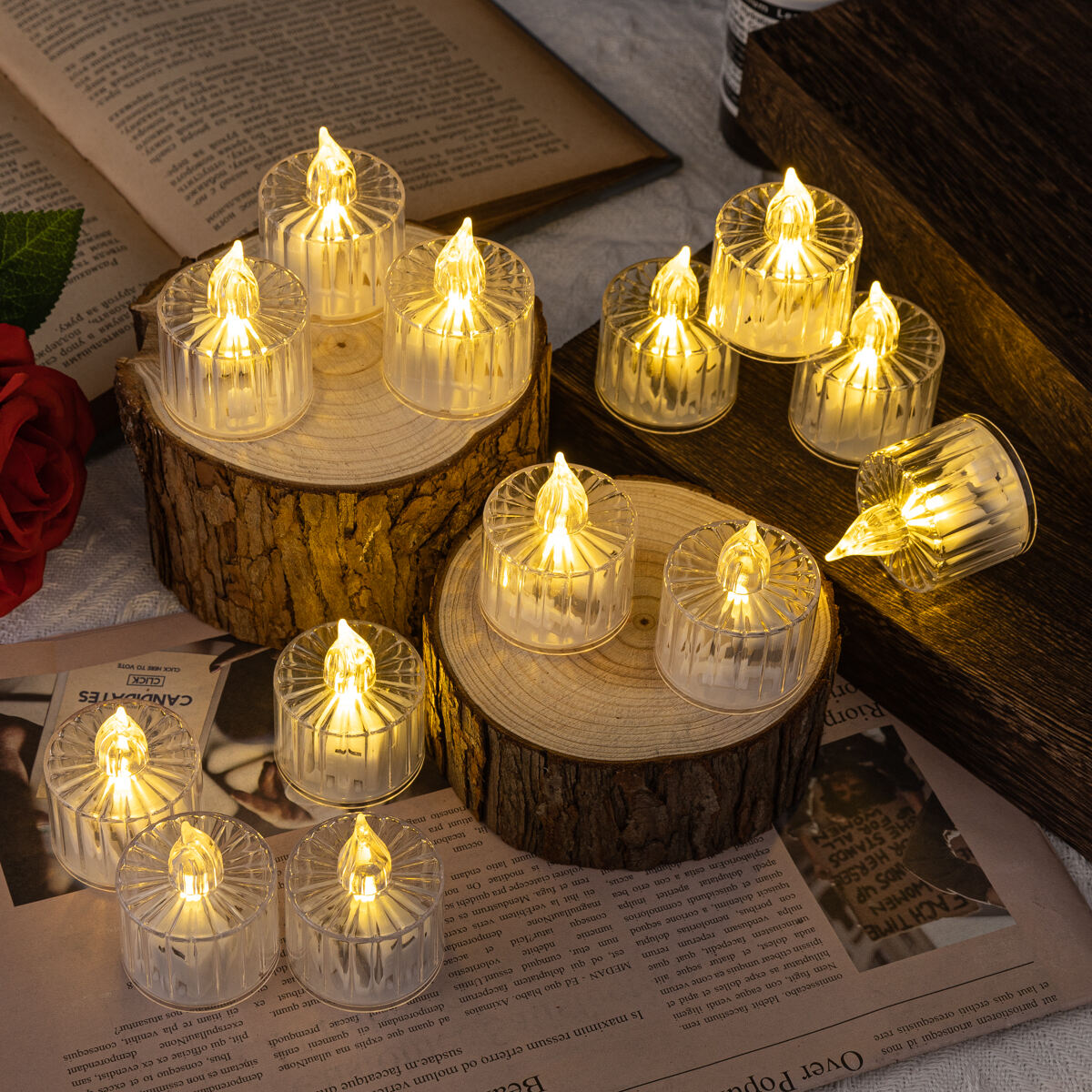 Opciones de iluminación personalizables