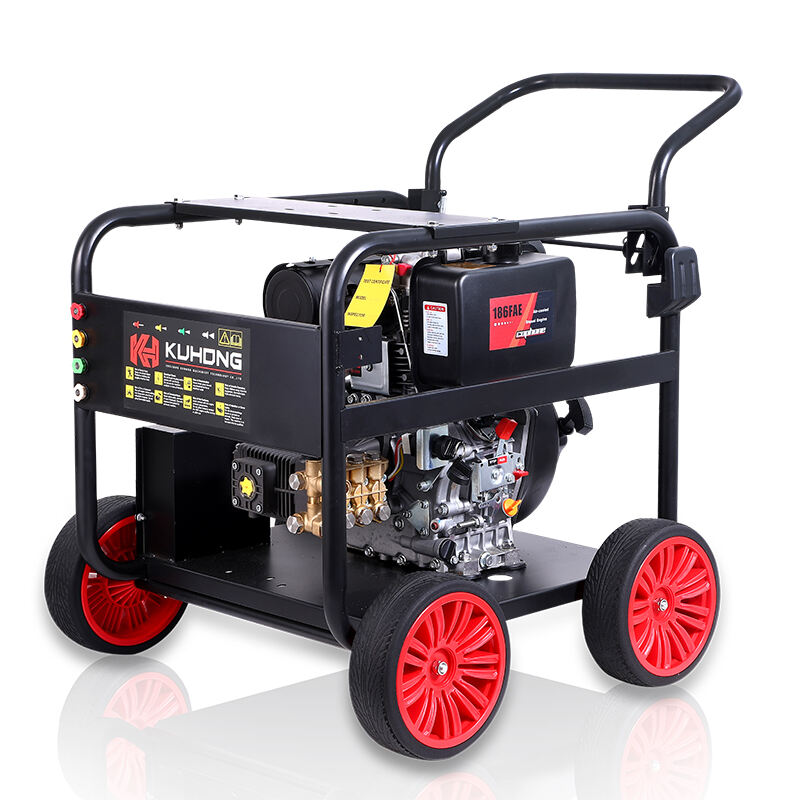 CK Cold Water Sewer Jetter: Diesel Engine 2200 PSI 40 LPM Drain Cleaner Jetter Pressure Washer