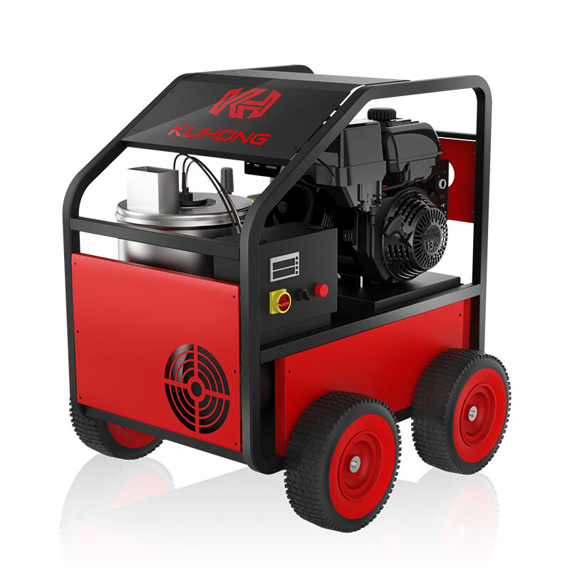 3600PSI 15LPM 15HP Gasoline Engine Hot Water High Pressure Washer With CE EPA Certificated