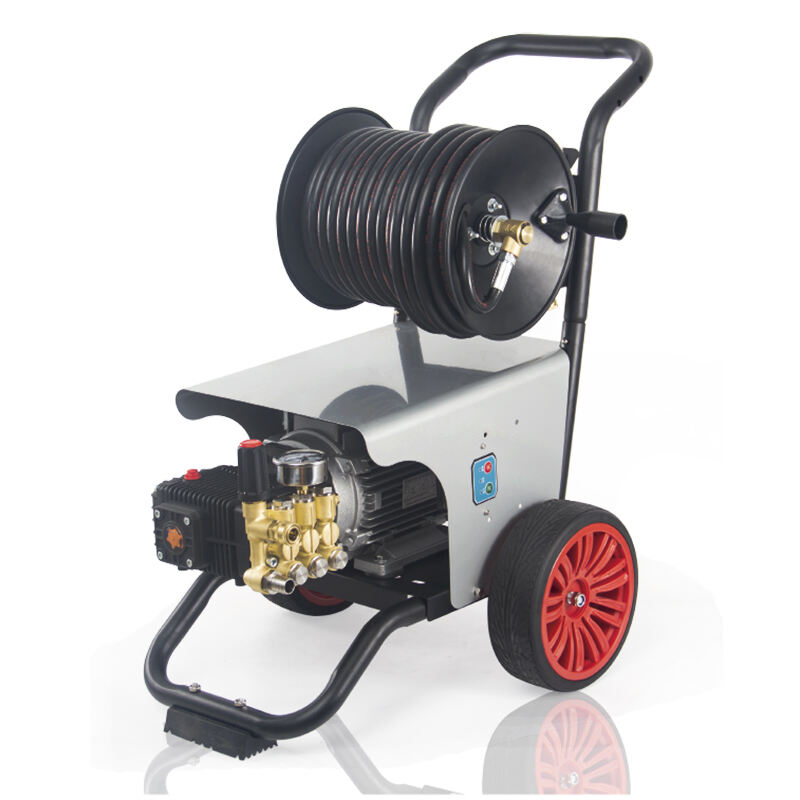 DPER 2.2KW-4.0KW Electric High Pressure Jet Washer Machine With Hose Reel