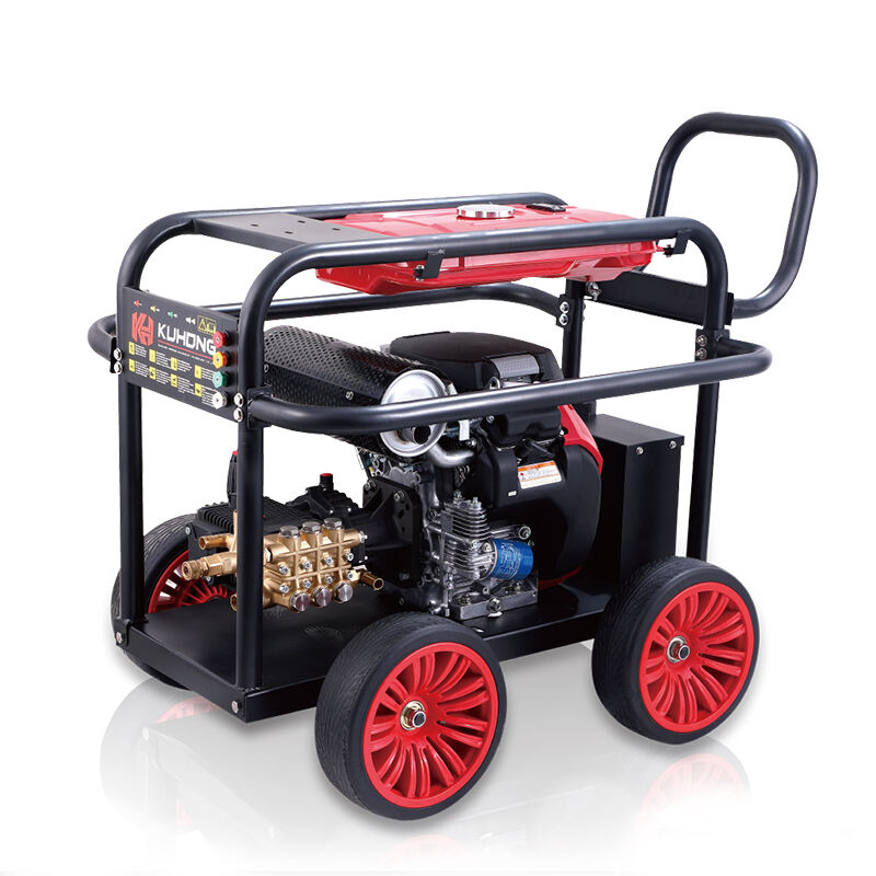 QB Cold Water Sewer Jetter: 40LPM 50LPM 70LPM Petrol Engine Sewer Jetter Pressure Washer