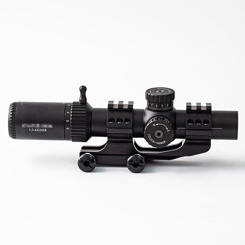 Compact Scope 1.2-6X24 Tactical Hunting scopes with Illuminated and self Lock Optical Sights For Outdoor Actives