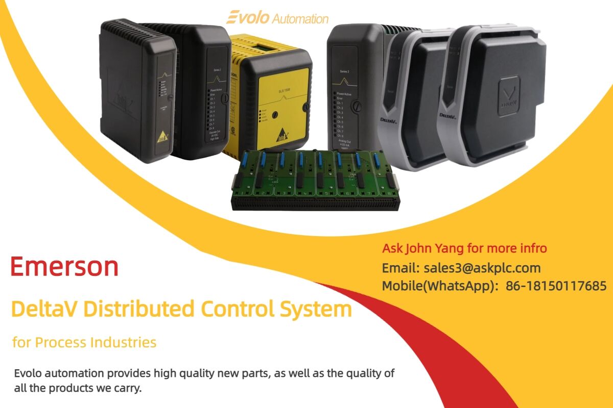 Emerson DeltaV™ Distributed Control System-A scalable automation platform designed for measurable productivity gains and long-term operational control