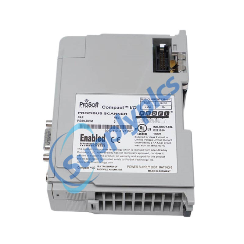 PROSOFT CompactLogix yoki MicroLogix platformasi uchun PROFIBUS DPV1 master PS69-DPM. Asl, yangi