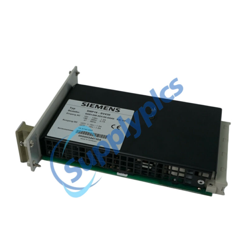 SIEMENS SICOMP SMP16-SV430 POWER SUPPLY MODULE INPUT 6AR1306-0DC00-0AA0 In stock