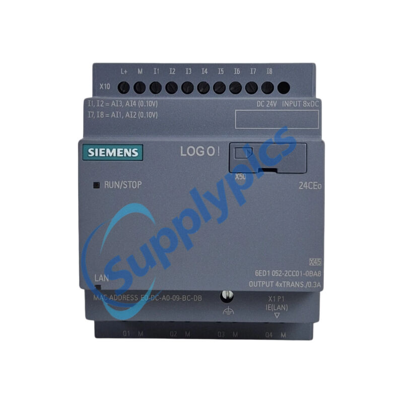 SIEMENS LOGO! 24CEO Logic Module 6ED1052-2CC01-0BA8 In stock