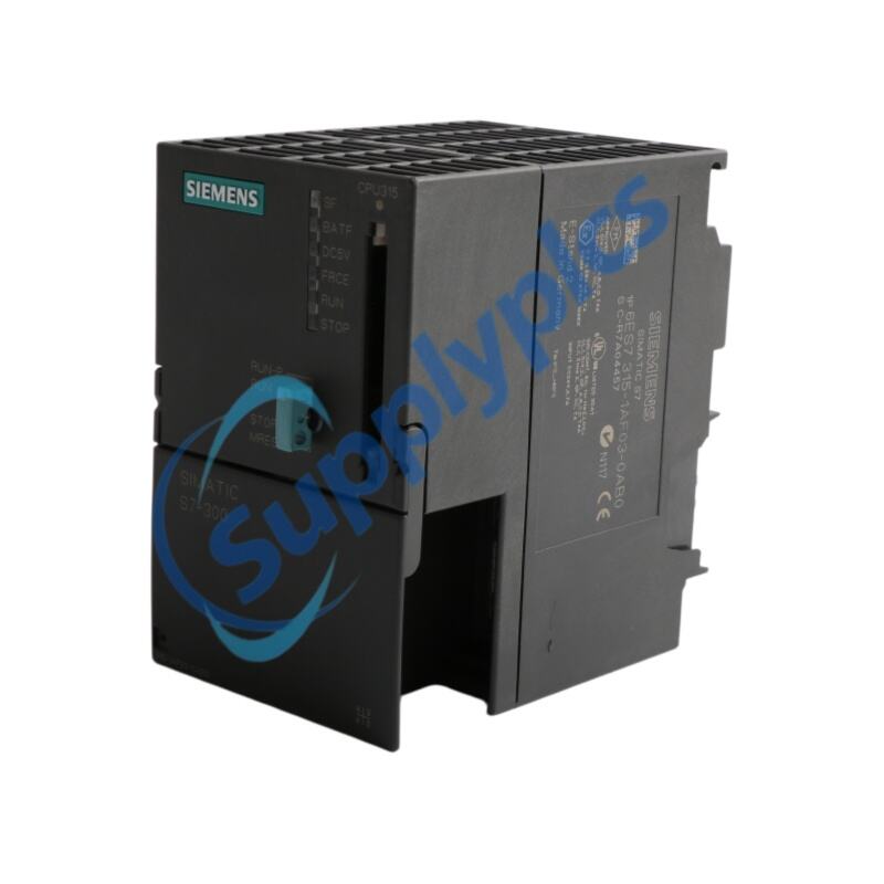 Siemens 6ES7315-1AF03-0AB0 INTEGRATED 24 V DC POWER SUPPLY Original new