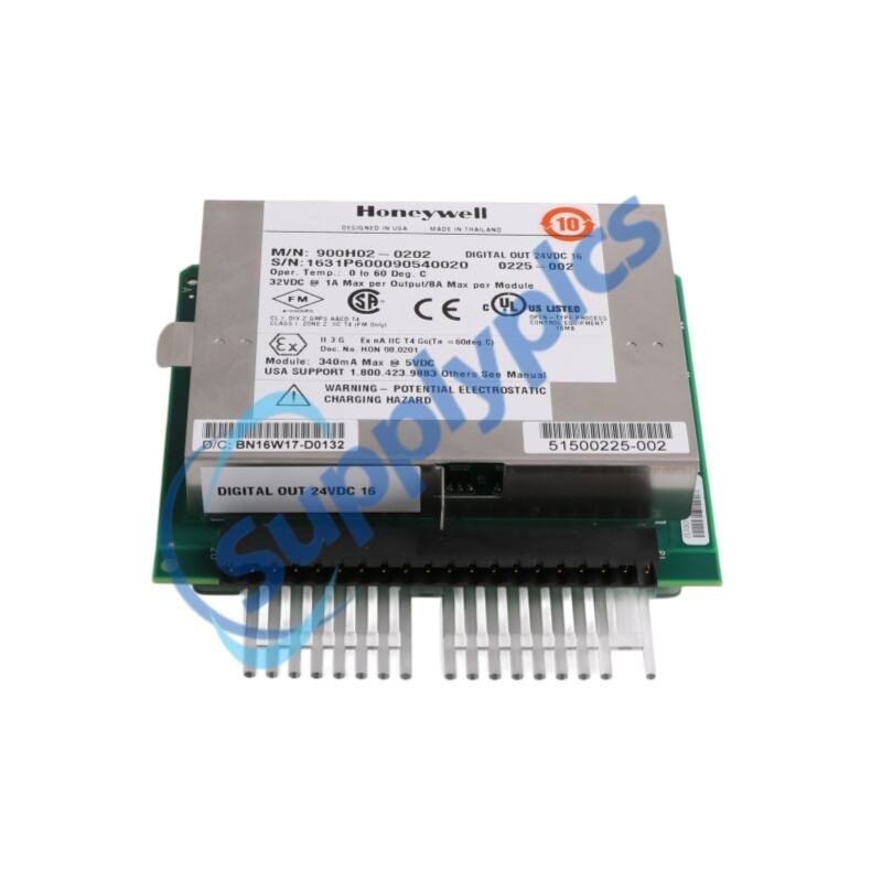Honeywell 900H02-0202 Digital Output-modul klar til afsendelse