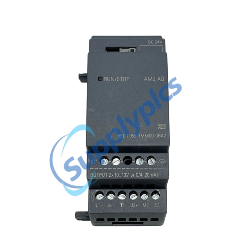 SIEMENS LOGO! AM2 AQ expansion module 6ED1055-1MM00-0BA2 Ready For Ship