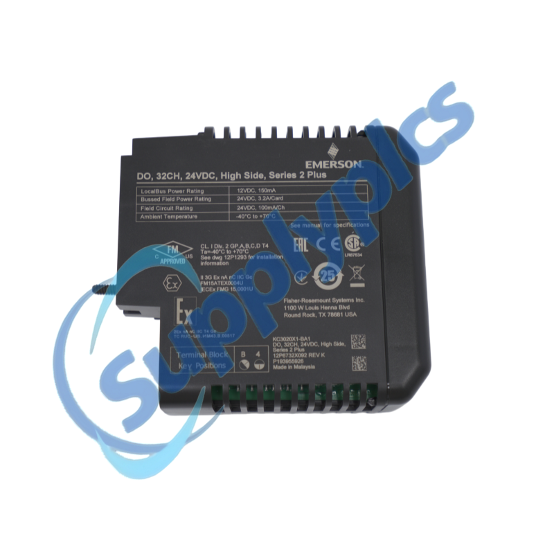 Emerson KC3020X1-BA1 12P6732X092 DO Plus Module