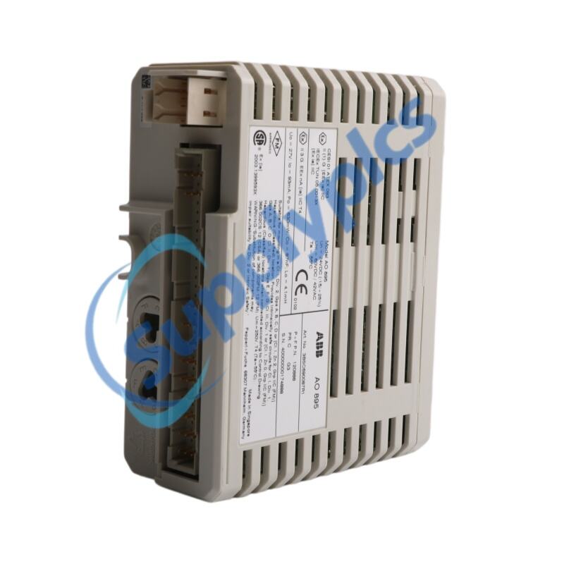 ABB AO895 3BSC690087R1 AO895 Analog Output IS HART 8 ch Ready For Ship