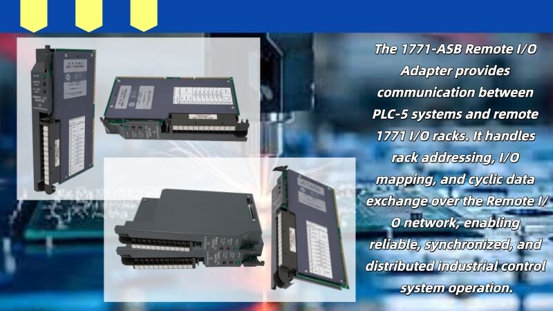 1771-ASB Remote I/O Adapter DIP Switch Settings and Address Assignment