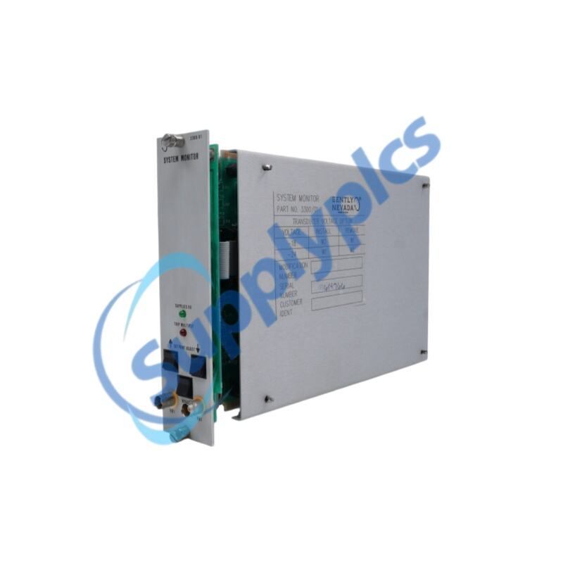 BENTLY NEVADA 3300/01 SYSTEMMONITORMODUL På lager