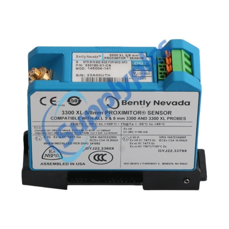 Bently Nevada 330180-X1-CN MOD:145004-141 3300 XL Proximitor Sensor Original new
