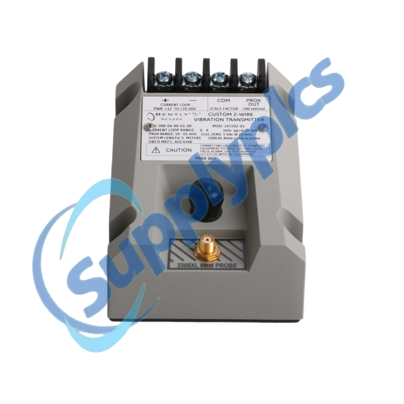 Bently Nevada 990-04-XX-01-00 MOD:147202-01 Vibration Transmitter