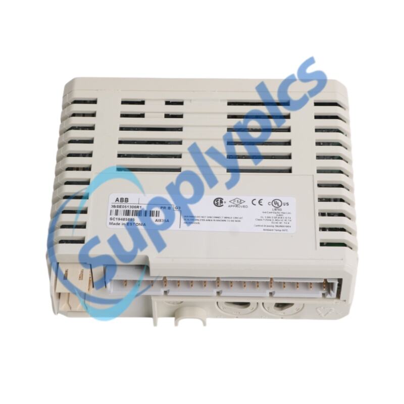 ABB AI835A 3BSE051306R1 AI835A Termokupl/mV Girişi, 8 kanal, Gönderime Hazır