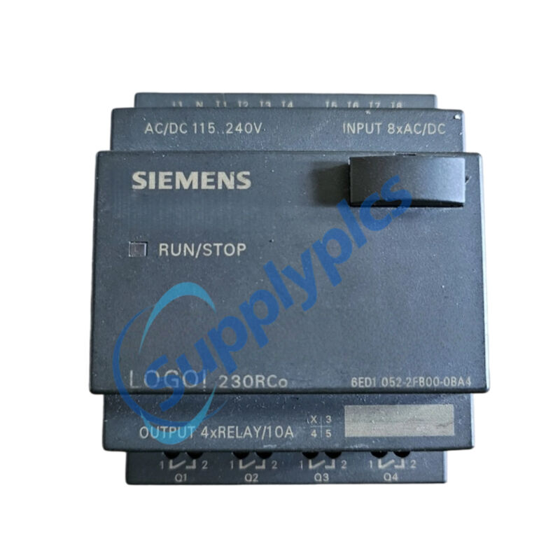 SIEMENS LOGO! 230RCo Logic Module 6ED1052-2FB00-0BA4