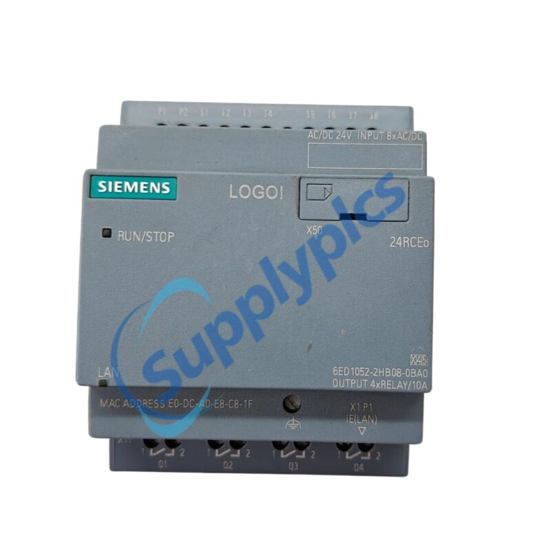SIEMENS LOGO! 24RCEO logic module 6ED1052-2HB08-0BA0 In stock