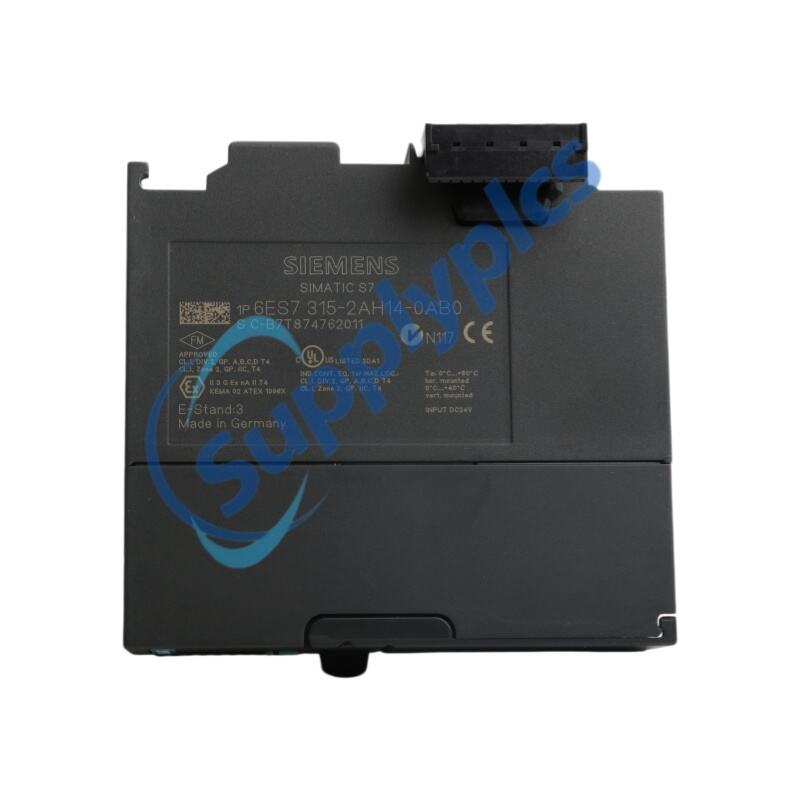 Siemens 6ES7315-2AH14-0AB0 CPU 315-2DP – centrální procesorová jednotka s integrovaným rozhraním MPI, originální nová
