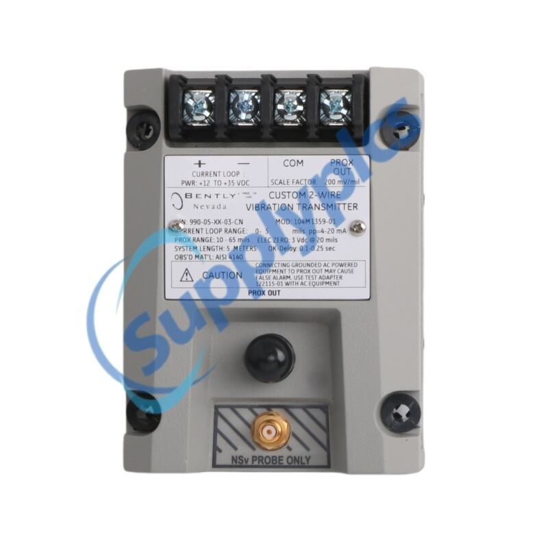 Bently Nevada 990-05-XX-03-CN MOD 104M1359-01 990 Vibration Transmitter In stock