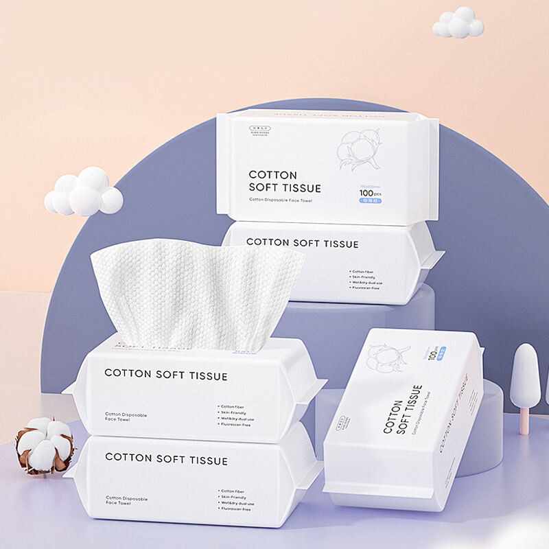 Cotton Facial Tissue