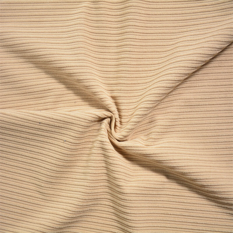 Colorful Polyester Corduroy Fabric – Vibrant Ribbed Textile for Kids’ and Adults’ Fashion