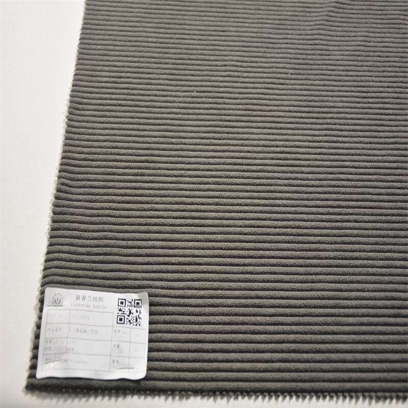  Lightweight Fine-Wale Polyester Corduroy – Smooth Fabric for Shirts and Dresses