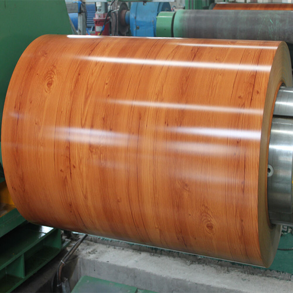 Wood Grain Color Coated Roll Coil