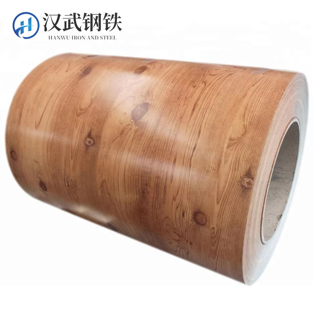 Wood Grain Color Coated Roll Coil