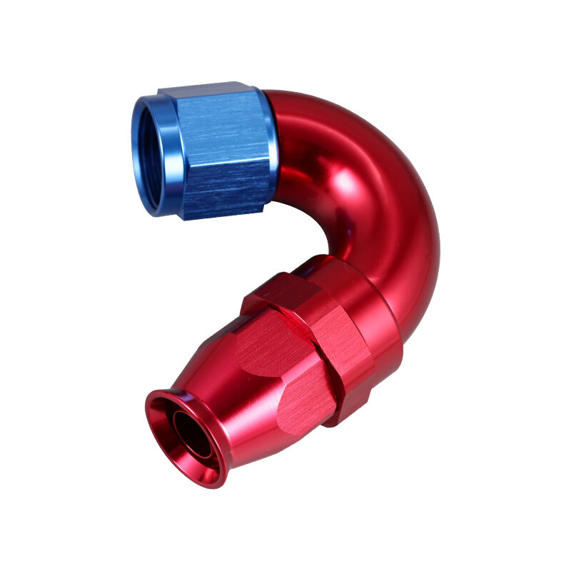 150° PTFE Full Flow Hose Ends