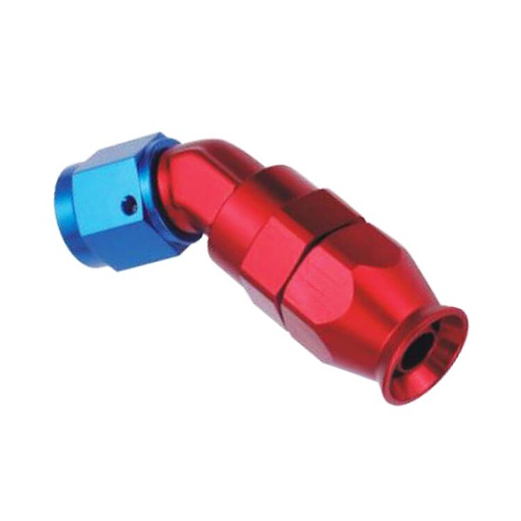 45° PTFE Swivel Hose Ends