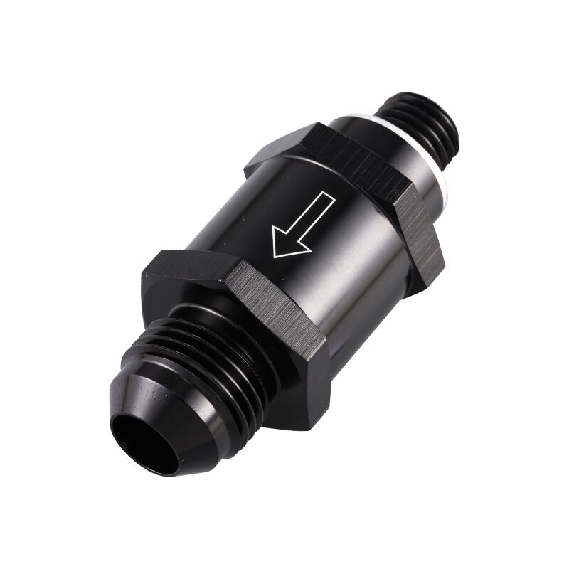 Male AN to Metric One Way Check Valve