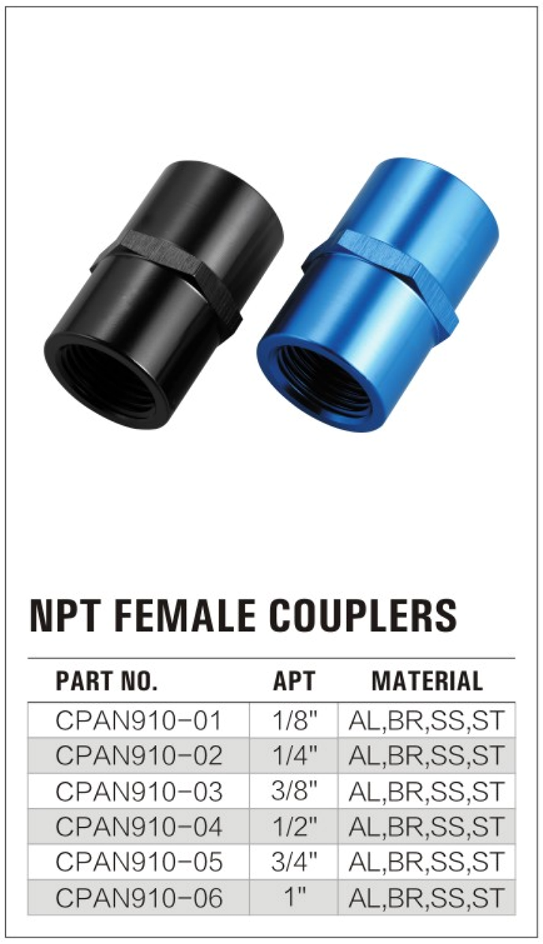 910 Female NPT Coupler supplier