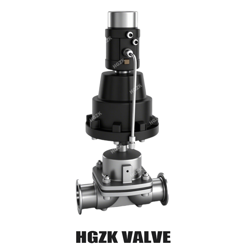 External Regulation Pneumatic Quick-installation Diaphragm Valve