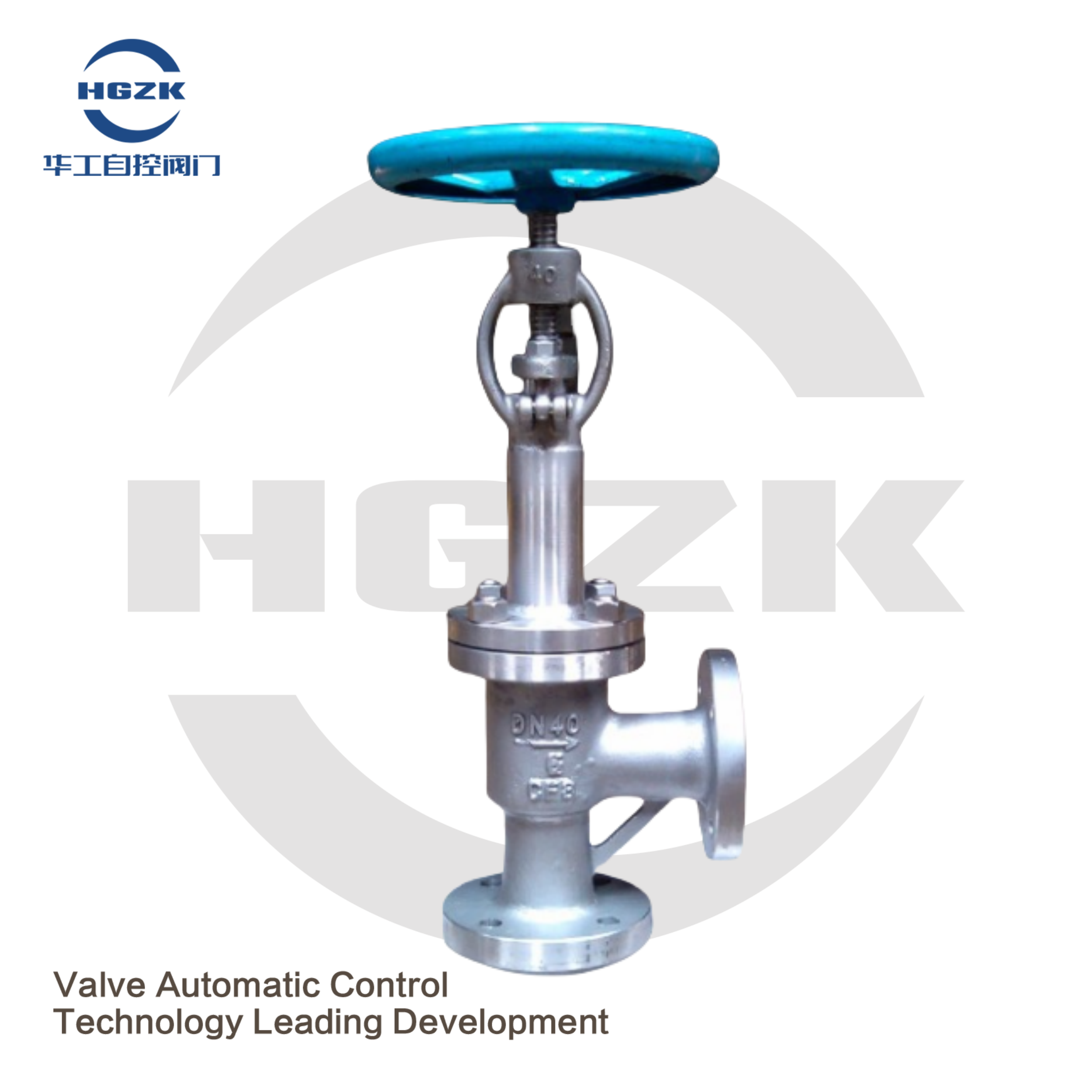 Low temperature angle globe valve