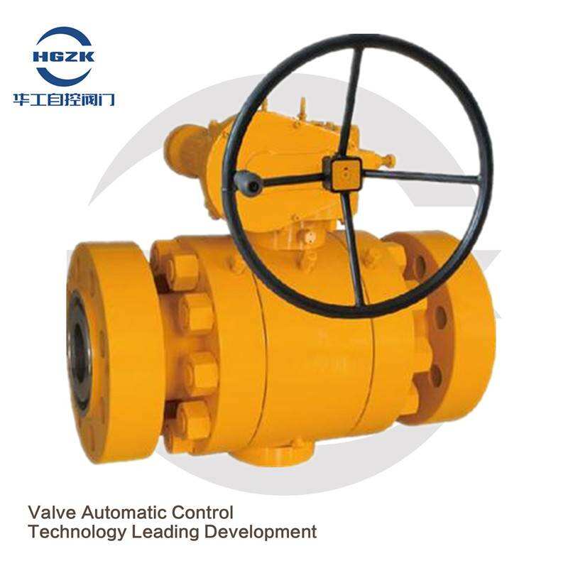 Q347F High Pressure Flange Ball Valve